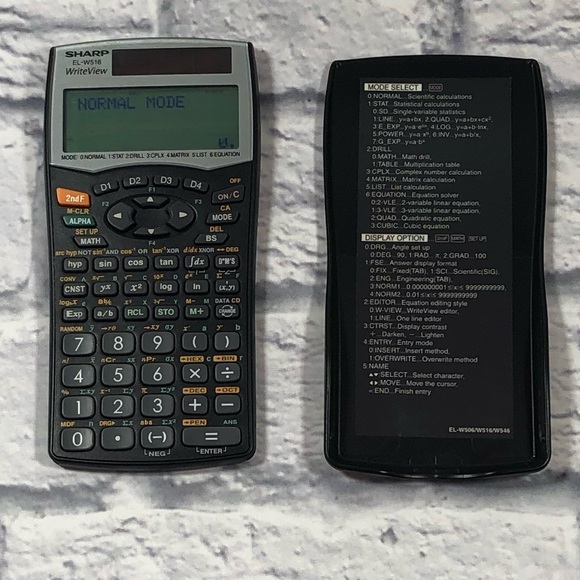 Sharp EL-W516 Write View Calculator - Picture 4 of 12